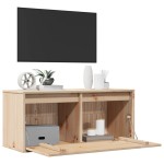 vidaXL Dulap de perete, 80x30x35 cm, lemn masiv de pin vidaXL Dulap de perete, 80x30x35 cm, lemn masiv de pin