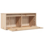 vidaXL Dulap de perete, 80x30x35 cm, lemn masiv de pin vidaXL Dulap de perete, 80x30x35 cm, lemn masiv de pin