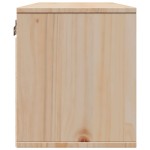 vidaXL Dulap de perete, 80x30x35 cm, lemn masiv de pin vidaXL Dulap de perete, 80x30x35 cm, lemn masiv de pin