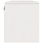 vidaXL Dulap de perete, alb, 80x30x35 cm, lemn masiv de pin vidaXL Dulap de perete, alb, 80x30x35 cm, lemn masiv de pin
