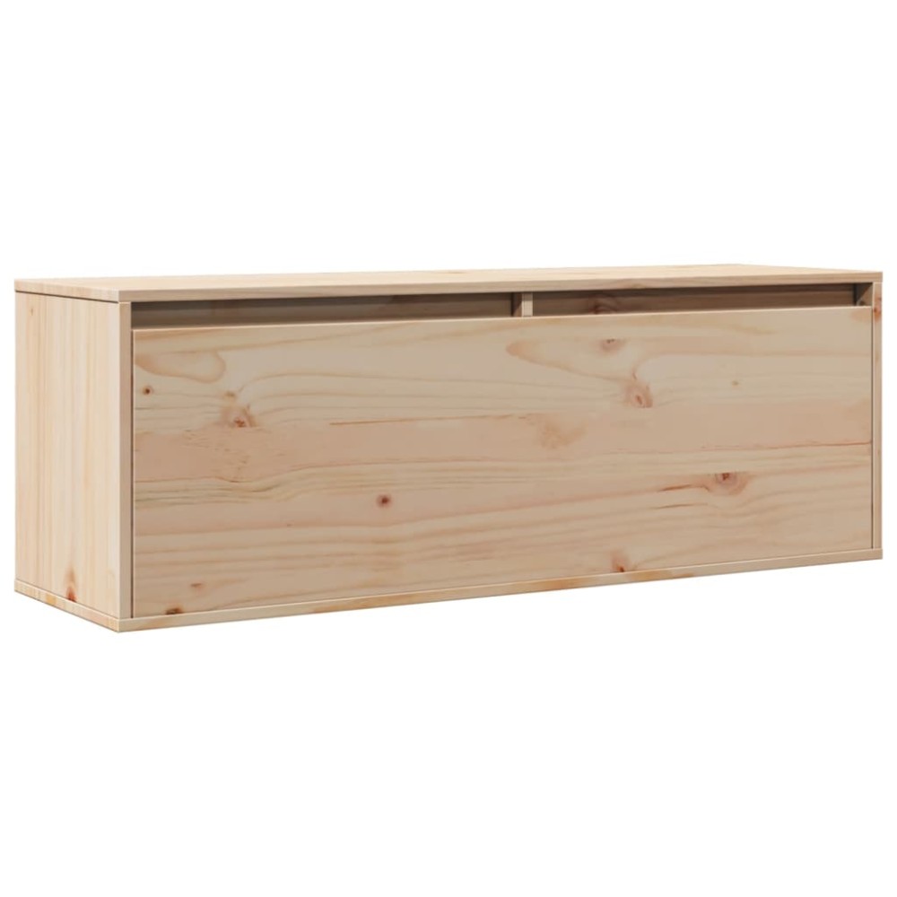 vidaXL Dulap de perete, 100x30x35 cm, lemn masiv de pin