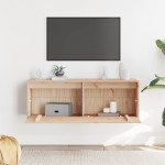 vidaXL Dulap de perete, 100x30x35 cm, lemn masiv de pin