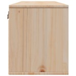 vidaXL Dulap de perete, 100x30x35 cm, lemn masiv de pin
