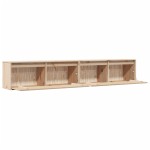 vidaXL Dulapuri de perete 2 buc.,100x30x35 cm, lemn masiv de pin