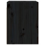 vidaXL Dulap de perete, negru, 30x30x40 cm, lemn masiv de pin vidaXL Dulap de perete, negru, 30x30x40 cm, lemn masiv de pin