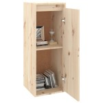 vidaXL Dulap de perete, 30x30x80 cm, lemn masiv de pin