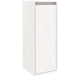 vidaXL Dulap de perete, alb, 30x30x80 cm, lemn masiv de pin vidaXL Dulap de perete, alb, 30x30x80 cm, lemn masiv de pin