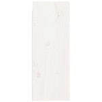 vidaXL Dulap de perete, alb, 30x30x80 cm, lemn masiv de pin vidaXL Dulap de perete, alb, 30x30x80 cm, lemn masiv de pin