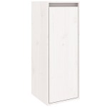 vidaXL Dulapuri de perete, 2 buc., alb, 30x30x80 cm, lemn masiv de pin vidaXL Dulapuri de perete, 2 buc., alb, 30x30x80 cm, lemn masiv de pin