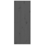vidaXL Dulap de perete, gri, 30x30x80 cm, lemn masiv de pin vidaXL Dulap de perete, gri, 30x30x80 cm, lemn masiv de pin