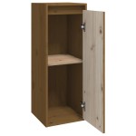 vidaXL Dulap de perete, maro miere, 30x30x80 cm, lemn masiv de pin