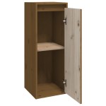 vidaXL Dulapuri de perete 2 buc. maro miere 30x30x80 cm lemn de pin