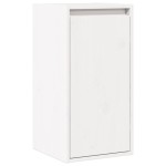 vidaXL Dulap de perete, alb, 30x30x100 cm, lemn masiv de pin vidaXL Dulap de perete, alb, 30x30x100 cm, lemn masiv de pin