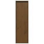 vidaXL Dulapuri perete 2 buc. maro miere 30x30x100cm lemn masiv de pin