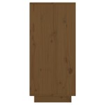 vidaXL Dulap, maro miere, 60x34x75 cm, lemn masiv de pin