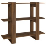 vidaXL Bibliotecă/Separator cameră, stejar maro, 100x30x87 cm vidaXL Bibliotecă/Separator cameră, stejar maro, 100x30x87 cm