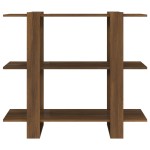 vidaXL Bibliotecă/Separator cameră, stejar maro, 100x30x87 cm vidaXL Bibliotecă/Separator cameră, stejar maro, 100x30x87 cm