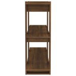 vidaXL Bibliotecă/Separator cameră, stejar maro, 100x30x87 cm vidaXL Bibliotecă/Separator cameră, stejar maro, 100x30x87 cm
