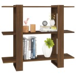 vidaXL Bibliotecă/Separator cameră, stejar maro, 100x30x87 cm vidaXL Bibliotecă/Separator cameră, stejar maro, 100x30x87 cm