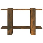 vidaXL Bibliotecă/Separator cameră, stejar fumuriu, 80x30x51 cm vidaXL Bibliotecă/Separator cameră, stejar fumuriu, 80x30x51 cm