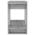 vidaXL Bibliotecă/Separator cameră, gri sonoma, 80x30x51 cm vidaXL Bibliotecă/Separator cameră, gri sonoma, 80x30x51 cm