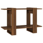 vidaXL Bibliotecă/Separator cameră, stejar maro, 80x30x51 cm vidaXL Bibliotecă/Separator cameră, stejar maro, 80x30x51 cm