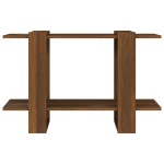 vidaXL Bibliotecă/Separator cameră, stejar maro, 80x30x51 cm vidaXL Bibliotecă/Separator cameră, stejar maro, 80x30x51 cm