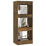 vidaXL Bibliotecă/Separator cameră, stejar fumuriu, 40x30x103 cm, PAL vidaXL Bibliotecă/Separator cameră, stejar fumuriu, 40x30x103 cm, PAL