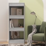 vidaXL Bibliotecă/Separator cameră, gri sonoma, 40x30x103 cm, PAL vidaXL Bibliotecă/Separator cameră, gri sonoma, 40x30x103 cm, PAL