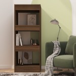 vidaXL Bibliotecă/Separator cameră, stejar maro, 40x30x103 cm, PAL vidaXL Bibliotecă/Separator cameră, stejar maro, 40x30x103 cm, PAL