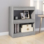 vidaXL Bibliotecă/Separator cameră, gri sonoma, 60x30x72 cm, PAL vidaXL Bibliotecă/Separator cameră, gri sonoma, 60x30x72 cm, PAL