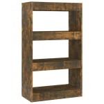 vidaXL Bibliotecă/Separator cameră, stejar fumuriu, 60x30x103 cm PAL vidaXL Bibliotecă/Separator cameră, stejar fumuriu, 60x30x103 cm PAL