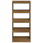 vidaXL Bibliotecă/Separator stejar maro, 60x30x135 cm, lemn prelucrat vidaXL Bibliotecă/Separator stejar maro, 60x30x135 cm, lemn prelucrat