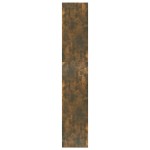 vidaXL Bibliotecă/Separator stejar afumat 60x30x166 cm, lemn prelucrat vidaXL Bibliotecă/Separator stejar afumat 60x30x166 cm, lemn prelucrat
