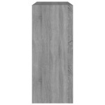 vidaXL Bibliotecă/Separator cameră, gri sonoma, 80x30x72 cm, PAL