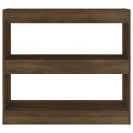 vidaXL Bibliotecă/Separator cameră, stejar maro, 80x30x72 cm, PAL vidaXL Bibliotecă/Separator cameră, stejar maro, 80x30x72 cm, PAL