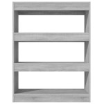vidaXL Bibliotecă/Separator de cameră stejar 80x30x103cm lemn compozit vidaXL Bibliotecă/Separator de cameră stejar 80x30x103cm lemn compozit