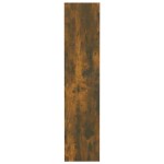vidaXL Bibliotecă/Separator cameră, stejar fumuriu, 80x30x135 cm PAL vidaXL Bibliotecă/Separator cameră, stejar fumuriu, 80x30x135 cm PAL