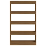 vidaXL Bibliotecă/Separator cameră, stejar maro, 80x30x135 cm, PAL vidaXL Bibliotecă/Separator cameră, stejar maro, 80x30x135 cm, PAL