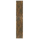 vidaXL Bibliotecă/Separator cameră, stejar fumuriu, 80x30x166 cm, PAL vidaXL Bibliotecă/Separator cameră, stejar fumuriu, 80x30x166 cm, PAL