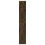 vidaXL Bibliotecă/Separator cameră, stejar afumat, 80x30x198 cm, PAL vidaXL Bibliotecă/Separator cameră, stejar afumat, 80x30x198 cm, PAL