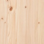 vidaXL Blat de masă, Ø30x2,5 cm, lemn masiv de pin