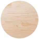 vidaXL Blat de masă, Ø90x2,5 cm, lemn masiv de pin