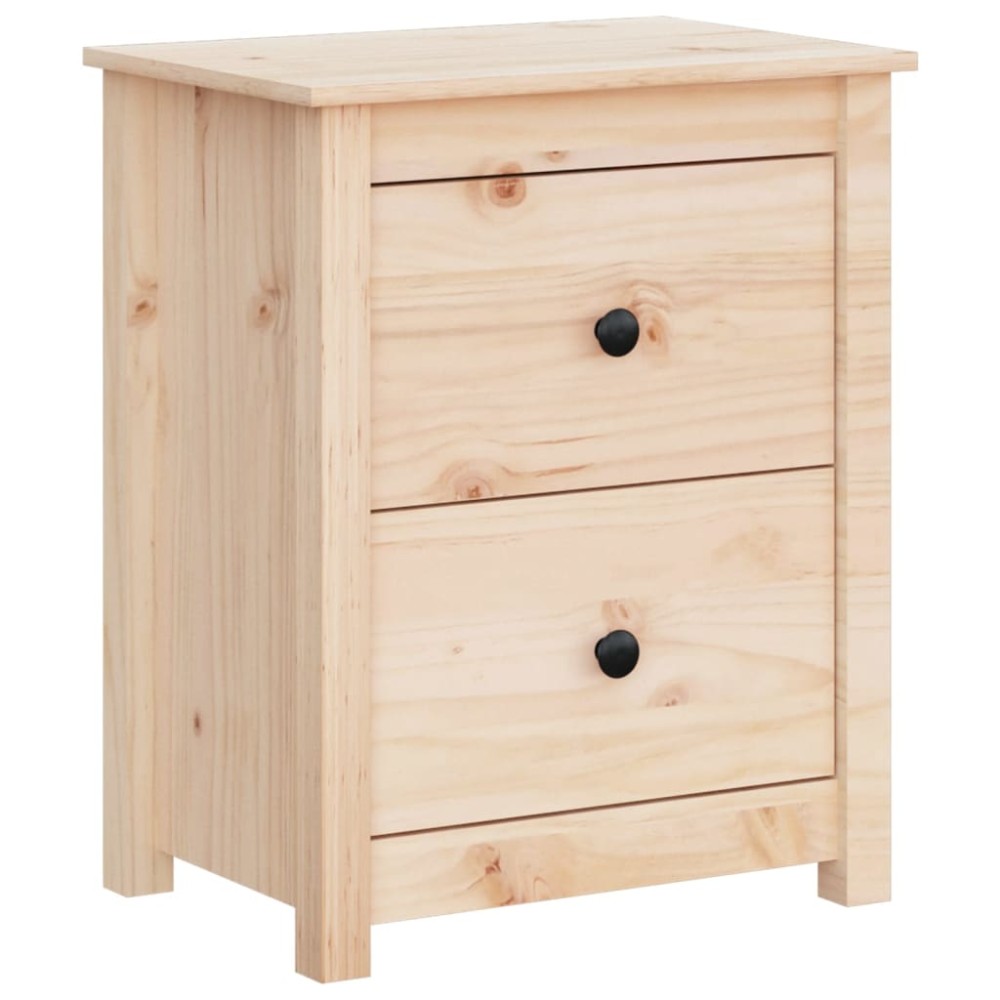 vidaXL Dulap noptieră, 50x35x61,5 cm, lemn masiv de pin