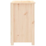 vidaXL Dulap noptieră, 50x35x61,5 cm, lemn masiv de pin
