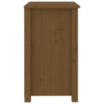 vidaXL Noptieră, maro miere, 50x35x61,5 cm, lemn masiv de pin