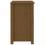vidaXL Noptiere, 2 buc, maro miere, 50x35x61,5 cm, lemn masiv de pin