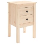 vidaXL Noptiere, 40x35x61,5 cm, lemn masiv de pin vidaXL Noptiere, 40x35x61,5 cm, lemn masiv de pin