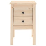 vidaXL Noptiere, 40x35x61,5 cm, lemn masiv de pin vidaXL Noptiere, 40x35x61,5 cm, lemn masiv de pin