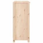 vidaXL Servantă, 70x35x80 cm, lemn masiv de pin
